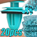 100-20PCS Auto Door Panel Clip with Seal Ring Auto Fastener Rivet Bumper Clip Retainer Car Interior Retaining Accessories