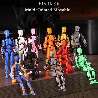 Robot multiarticular movible Shapeshift 2.0, maniquí impreso en 3D, 13 figuras de acción, juguetes para niños, adultos, juegos para padres e hijos.