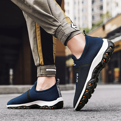 Summer Mens Casual Sport Shoes Fashion Mesh Breathable Sneakers Male Designer Tennis Shoes Man Training Walking Running Sneakers