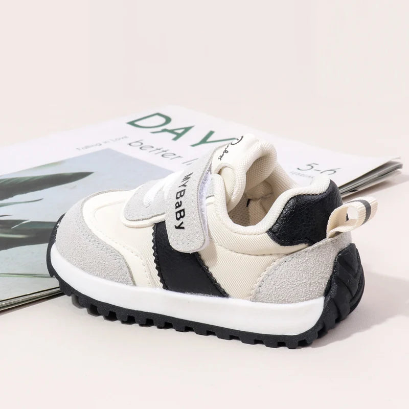 Spring and Autumn Children Casual Sports Shoes High Quality Anti Slip Walking Shoes for Girl Boy Cute Baby Prewalker Shoes BM16