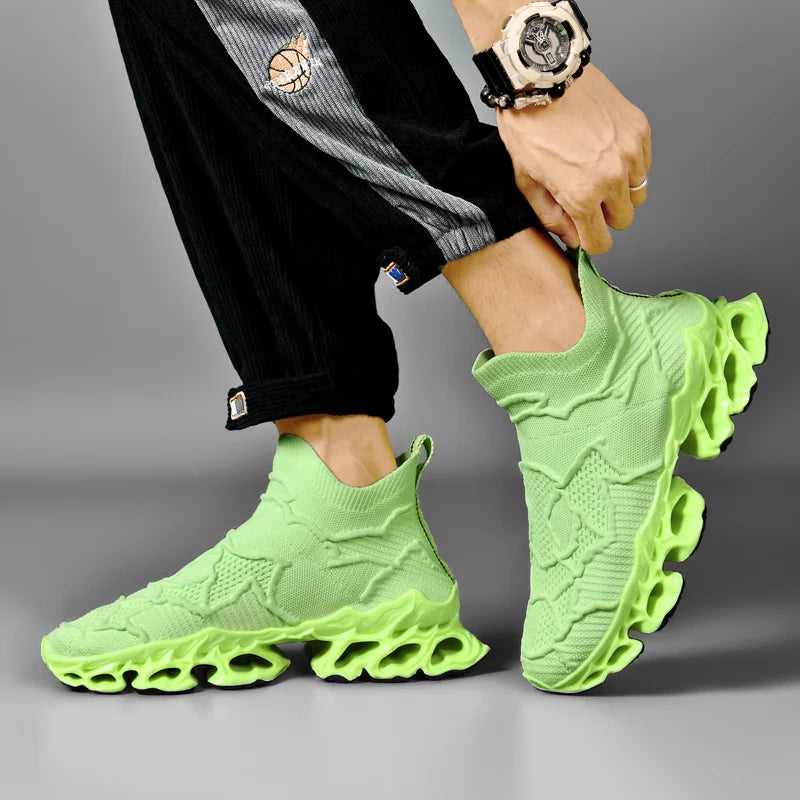 Men's Sneakers Male Casual Shoes Luxury Trainer Race Breathable Fashion Loafers Running Shoes for Men