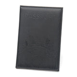 Global Flight Printed Passport Holder Leather Passport Covers Lightweight Airplane Passport Case Id Holder Plane Ticket Holder