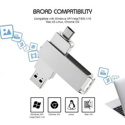 Memoria USB 3.0 Xiaomi de 16 TB, 8 TB y 4 TB, SSD de metal de alta velocidad, unidad flash USB portátil