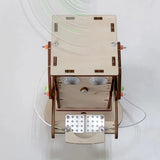 DIY Robot Eating Coin Wood Model Teaching Learning Stem Project Kit for Science Experiment Education Toy Wooden Assemble Kit