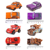 Disney Pixar Cars 3 Lightning McQueen No19 Poppy Racing Family Family Jackson Storm Ramirez Die Cast Metal Alloy Kids Gifts