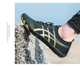 New Men's Hiking Sport Shoes Deep Squat Fitness Shoes Fishing Swimming Wading Shoes Surfing Diving Beach Five-Finger Shoes