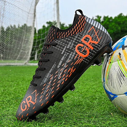Men Football Shoes Society Soccer Shoes Original Professional Outdoor Training Top Quality Sneaker Long Spikes Football Boots