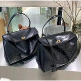 Bolso de mano de gran capacidad para desplazamientos, de piel suave de alta calidad, moderno bolso bandolera de viaje para mujer, maletín de negocios.