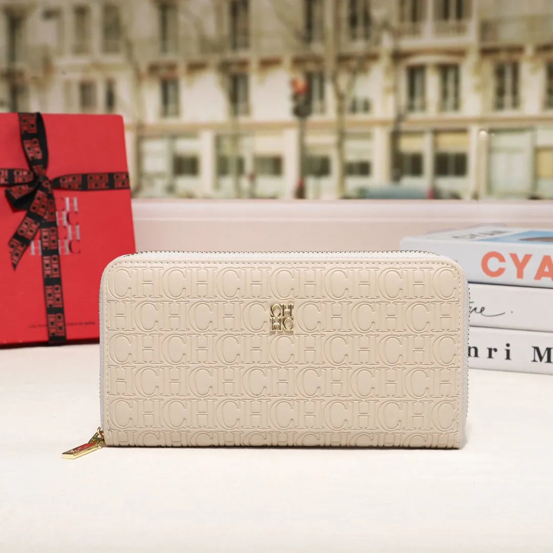 CH Premium Folding Printed Monogrammed Design High Quality Luxury Women's Handbags Square Wallet Classic Vintage Design Fashion