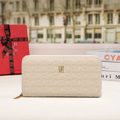 CH Premium Folding Printed Monogrammed Design High Quality Luxury Women's Handbags Square Wallet Classic Vintage Design Fashion