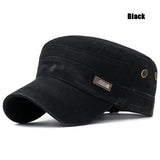 Military Cadet Flat Cap Fashion Clothes Adjustable Snapback Hat Unisex New Fashion Classics Outdoor Casual Sport Baseball Cap