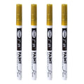 Fine tip permanent Paint Marker Pen DIY Paint Metallic Pen Permanent Gold SILVER Marker Touch Up,School Model Painting