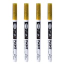 Fine tip permanent Paint Marker Pen DIY Paint Metallic Pen Permanent Gold SILVER Marker Touch Up,School Model Painting