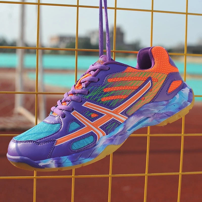 Badminton Shoes For Men And Women Lightweight Breathable Non-Slip Wear-Resistant Table Tennis Indoor Tennis Sports Shoes
