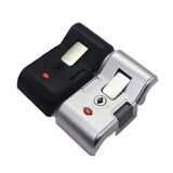 Portable Black Silver Luggage Password Lock Replacement Anti-Theft Suitcase Lock Buckle Security Tool Lock Catch Security Padlock