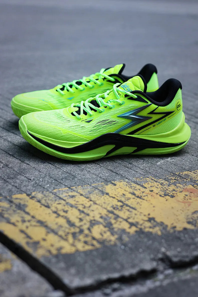 361 Degrees Men's Basketball Shoes LIGHT UP 1 Breathable stable Traction Protect Antiskid Sportswear Training Male 572431111