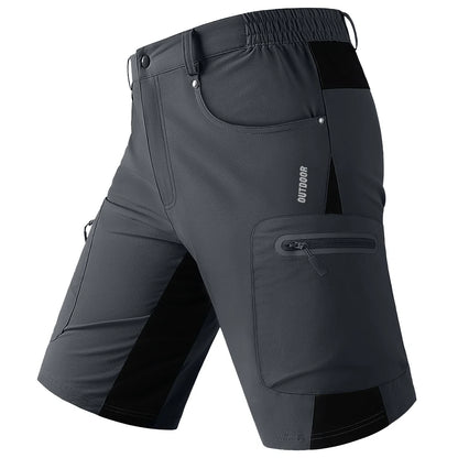 TACVASEN Quick Dry Cargo Shorts Mens Lightweight Work Cargo Shorts Multi Pockets Waterproof Outdoor Hiking Fishing Shorts Male