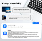 EforLink Computer Touchless ScreenLock, Automatic Locking, UWB High-Precision Ranging, USB Security Key, Windows Security Key