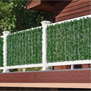 Artificial Ivy Hedge Green Leaf Fence Panels Faux Privacy Fence Screen for Home Outdoor Garden Balcony Decoration 1X3m