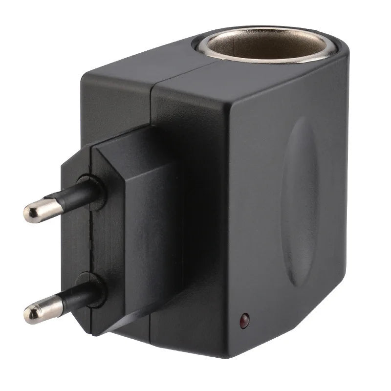 Adaptador de isqueiro do carro ac 220v para dc 12v ue eua plug conversor tomada de parede adaptador conversor automático acessório do carro