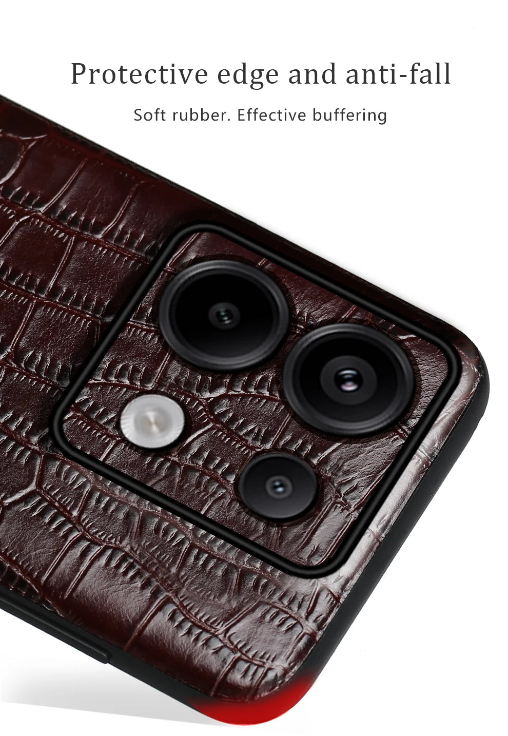 Genuine Cowhide Leather Phone Case for Xiaomi Mi 14 Ultra 13T Pro 14T Pro Poco X6 Pro Back Cover for Redmi Note 13 Pro Plus 5G