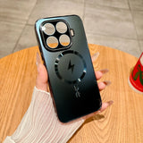 Luxury AG Frosted Non-Slip Magnetic Phone Case For Xiaomi 14 15 Ultra 15S 15T 14T 17 Pro Max For Magsafe Wireless Charge Cover