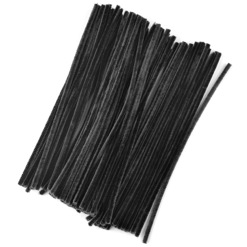 100pcs Chenille Stems Toys DIY Strips Twist Bar Anvil Wire Craft Pipe Creative Hobby Children Plush Stick Chenille Sticks