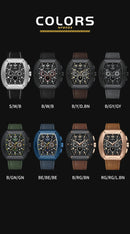 NAVIFORCE Luxury Brand Men Sports Watch Quartz 24 Hours Chronograph Waterproof Male Wristwatches Date Display Clock Reloj Hombre