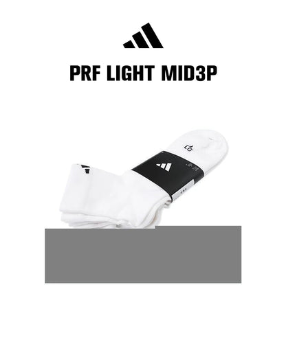 Adidas 2024 Adult Neutral PRF LIGHT MID 3P Sock HT3445