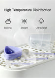 Infant Baby Silicone Deciduous Teeth Toothbrush Oral Tongue Cleaner With PP Storage Box