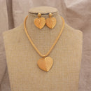 Jewelry Set For Women  Gold Plated With Necklace Pendant Nigerian Wedding Jewelry