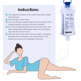 Reusable Enema Bag Colon Irrigator Feminine Hygiene Health Care Weight Loss Silicone Water Detox Douche Anal Vagina Cleaner
