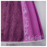 Tangled Rapunzel Cosplay Costume Adult Kid Carnival Uniform Wig Anime Fairy Tale Princess Women Girls Dress Halloween Costumes