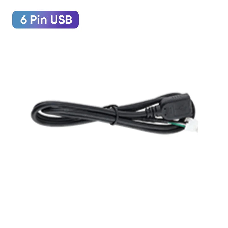 MAMSM Microphone 4G Card Fan USB GPS Rear View Camera RCA Output AUX SIM Slot Radio Converter 16PIN Power Cable For Car Radio
