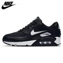 Nike AIR MAX 90 Classic - Zapatillas deportivas para hombre y mujer, color blanco, negro, azul y rojo, cómodas, para exteriores, talla 36-46