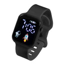 New Student Smart Watch Men's and Women's Astronaut Rocket Touch Screen Sports Electronic Watch Children's Festival Gift