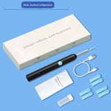 Smart Visual Ear Wax Remover with 1080P HD Camera, USB C Rechargeable Ear Cleaner, Waterproof Ear Scope Otoscope, Safe Ear Wax R
