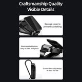 Car Sunglasses Clip Sun Visor Glasses Holder Card Ticket Holder Stable Storage Clips Eyeglasses Hanger Car Interior Accessories
