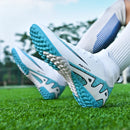 New Outdoor Men Soccer Shoes Adult Kids Long Spikes Football Boots Training Sport Footwear Sneakers Non Slip Training Unisex