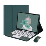 Funda con teclado Bluetooth para Redmi Pad, funda magnética de cuero desmontable con ratón y portalápices integrado, SE 11, 2023 