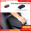 Car Armrest Cloth Cover Anti-Dirt Protective Cover Fit for Dodge Journey 2011-2020 Interior Accessories