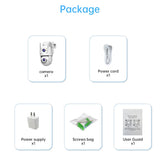 Jooan 5K 8MP Dual Lens Dual Screen IP Camera Wifi PTZ Camera Outdoor AI Auto Tracking CCTV HD Audio Video Surveillance