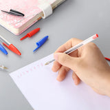 5/10 Pcs Black Red Blue Ballpoint Pen 1.0mm Ballpoint Pen Student Signing Pen Writing Pen Stationery School Office Accessories