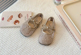 2026 Summer Kids Shoes Girls Sandals Lace Floral Princess Shoes Children Soft Sole Flat Party Dress Breathable Shoes