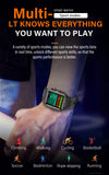 LAXASFIT Smart Sports Watch LED Flashlight Music Player Fitness Tracking Bluetooth Calling Sleep Monitoring 2025 New Smart Watch