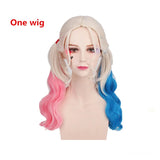 Harley Quinn Cosplay Suicide Squad Harleen Quinzel Kids Girls T-Shirt Joker Jacket Halloween Costume
