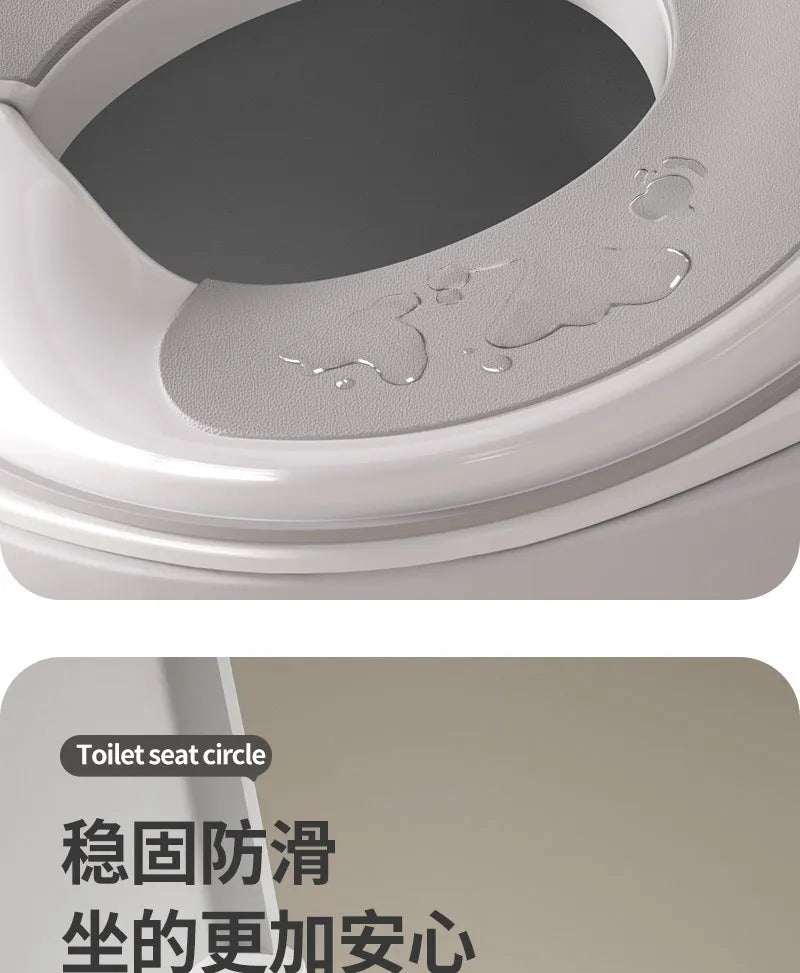 Children's Toilet Seat Potties Seat Children's Toilet Seat Universal Splash Proof Toilet Training for Male and Female Babies