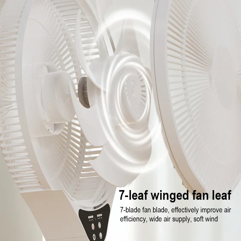 Stand floor fan Household powerful Electric Fan vertical Fan Shaking Timing Remote Control Fans Home Appliance 220V