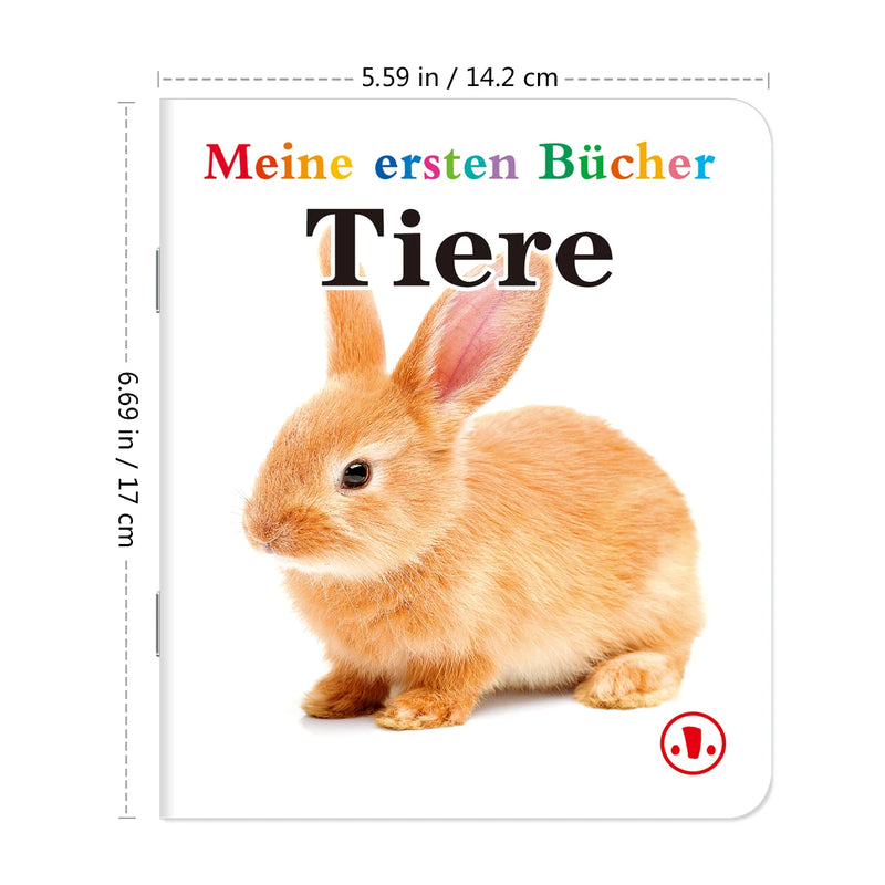 A set of ten children's German language learning encyclopedias