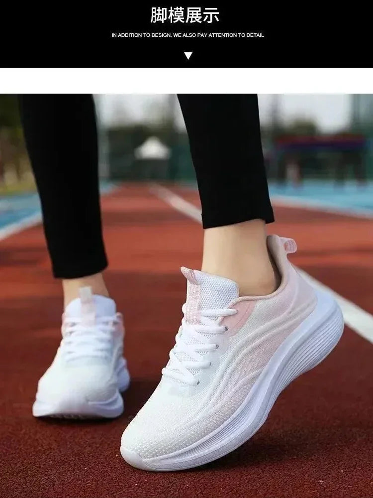 2025 Casual Running Summer Fashion Anti Slip Hiking Mesh Breathability Athletic Shoe Tennis Woman Trend  Woman Sneakers Couple